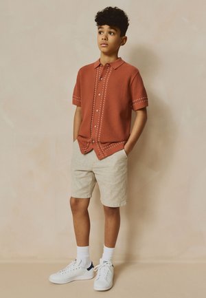 Next, Chemise - rust brown