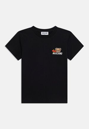 MOSCHINO UNISEX - Μπλουζάκι με στάμπα - black