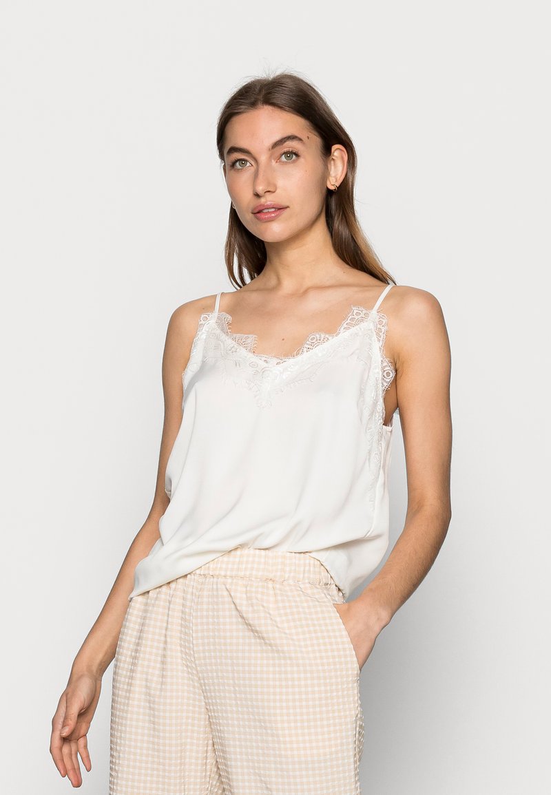 MSCH Copenhagen LITY LACE - Top - egret
