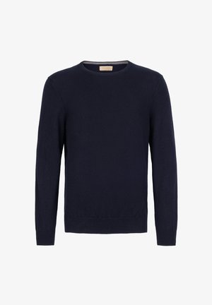 Falconeri, ULTRASOFT ROUND NECK - Strickpullover - Blue