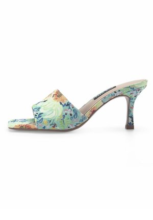 Nine West, Mules à talons - blue