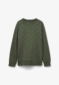 Non selezionato, military green stampa polka dot