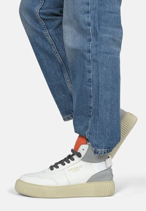 SNEAKER REBEKA - Baskets montantes - weiss/grau