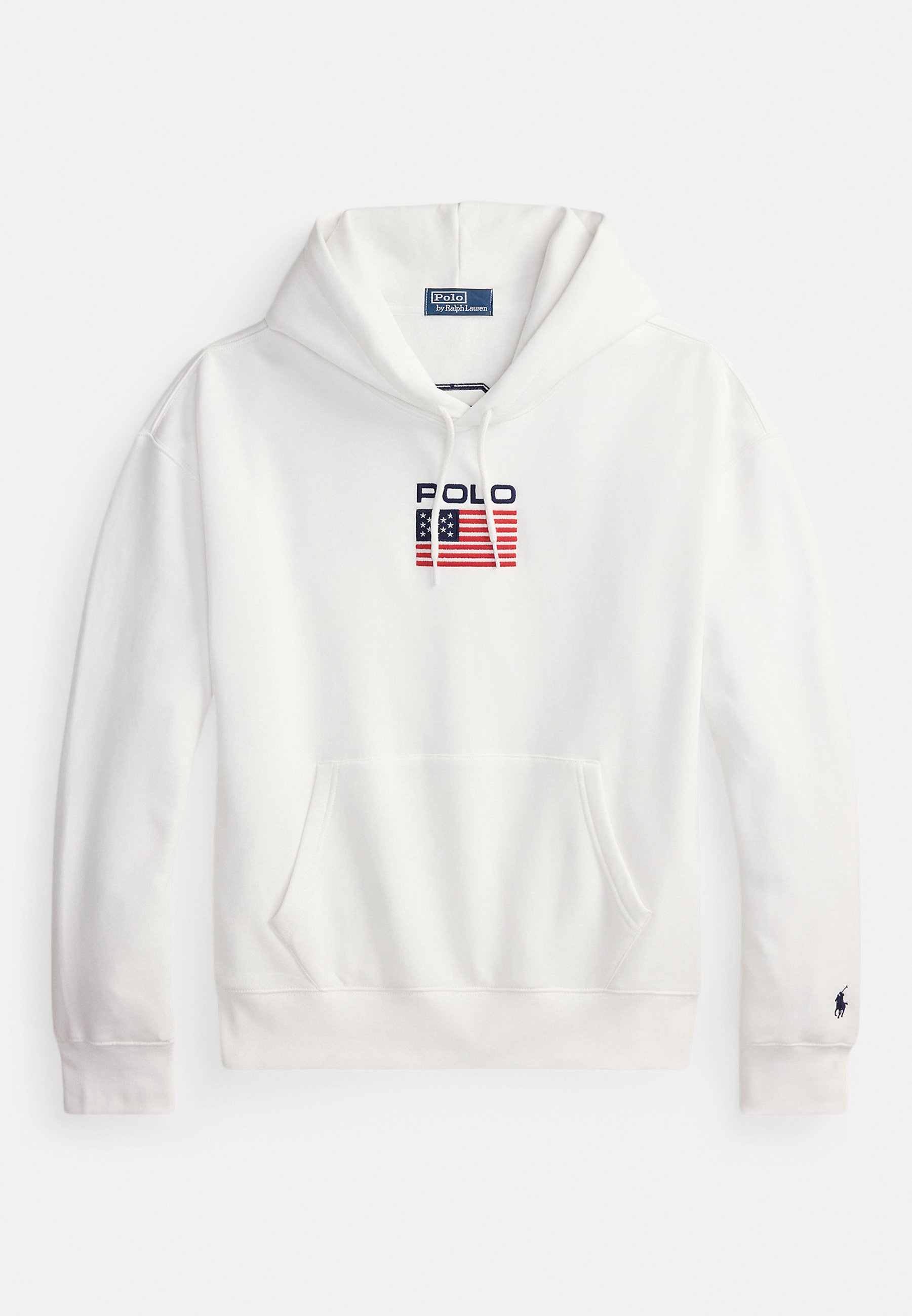 Polo Ralph Lauren OLYMPICS FLAG FLEECE HOODIE - Hoodie - white