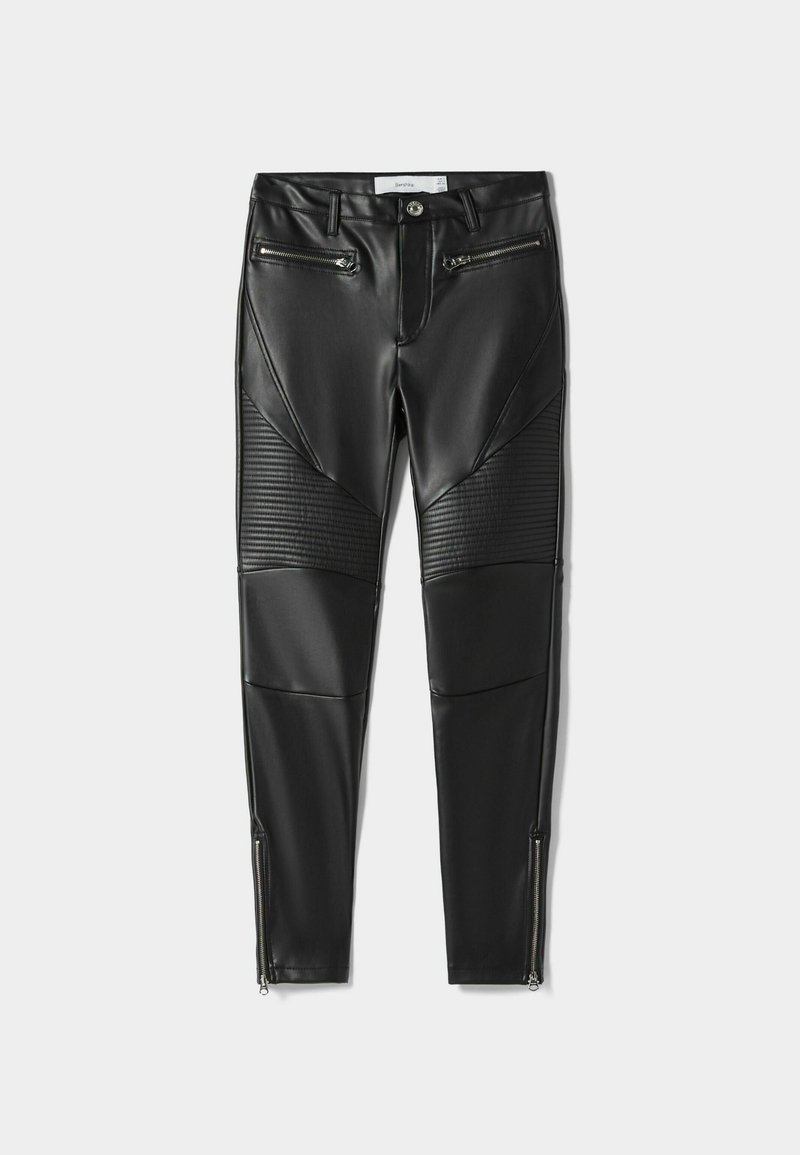 Bershka Broek zwart Bershka Broek zwart