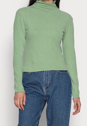 Top s dlouhým rukávem - dark green