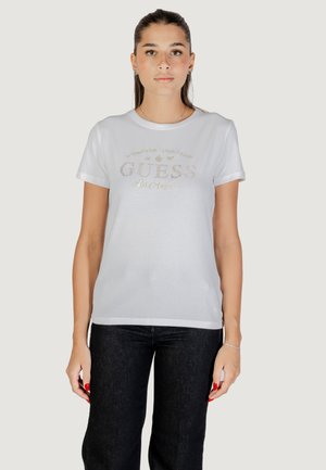 MARINA - T-shirt con stampa - white