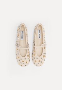 Steve Madden REJOICE - Ballerines - bone / silver gold