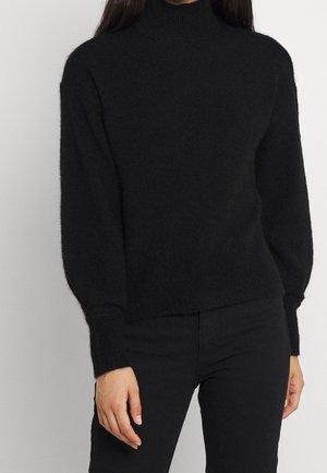 Strickpullover - black