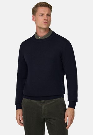 Boggi Milano, Pullover - navy blue
