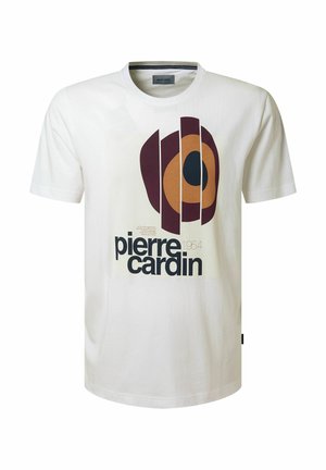 Pierre Cardin, Print T-shirt - offwhite