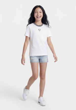 Nike Performance TEE UNISEX - Futbolo marškinėliai - white