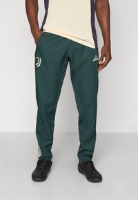 adidas Performance JUVENTUS PANT - Vereinsmannschaften - shadow green