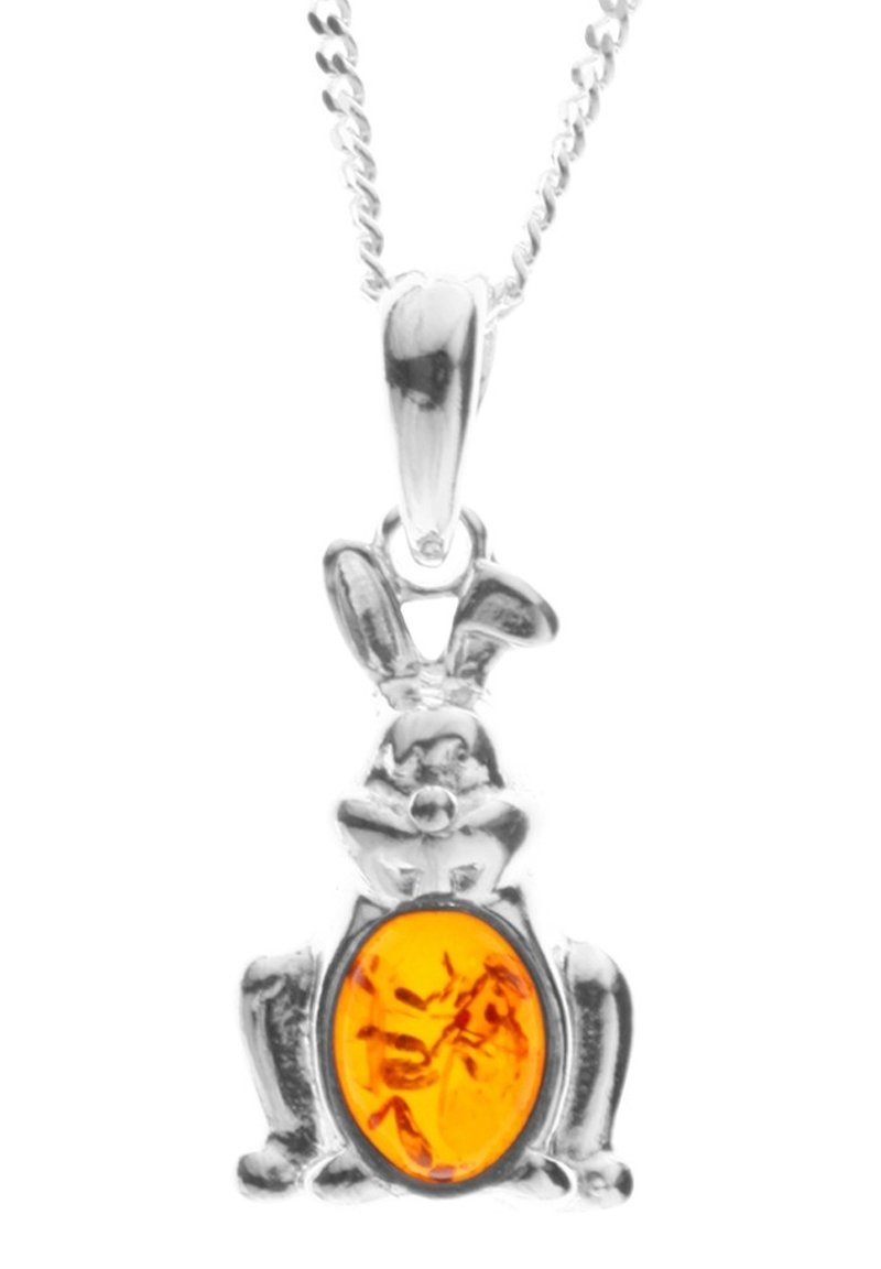 Kinder Uhren | Ostsee-Schmuck MIT ANHÄNGER HASE Halskette silber silberfarben weiß/silberfarben - GH45929 Kinder Uhren | Ostsee-Schmuck MIT ANHÄNGER HASE Halskette silber silberfarben weiß/silberfarben - GH45929