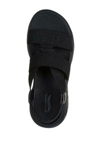 Skechers GO WALK ARCH FIT - PLEASANT - Sandalias de senderismo - black