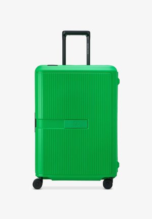 Delsey Paris BLOCK HARDSIDE 4-ROLLEN TROLLEY 67 CM - Luggage - green