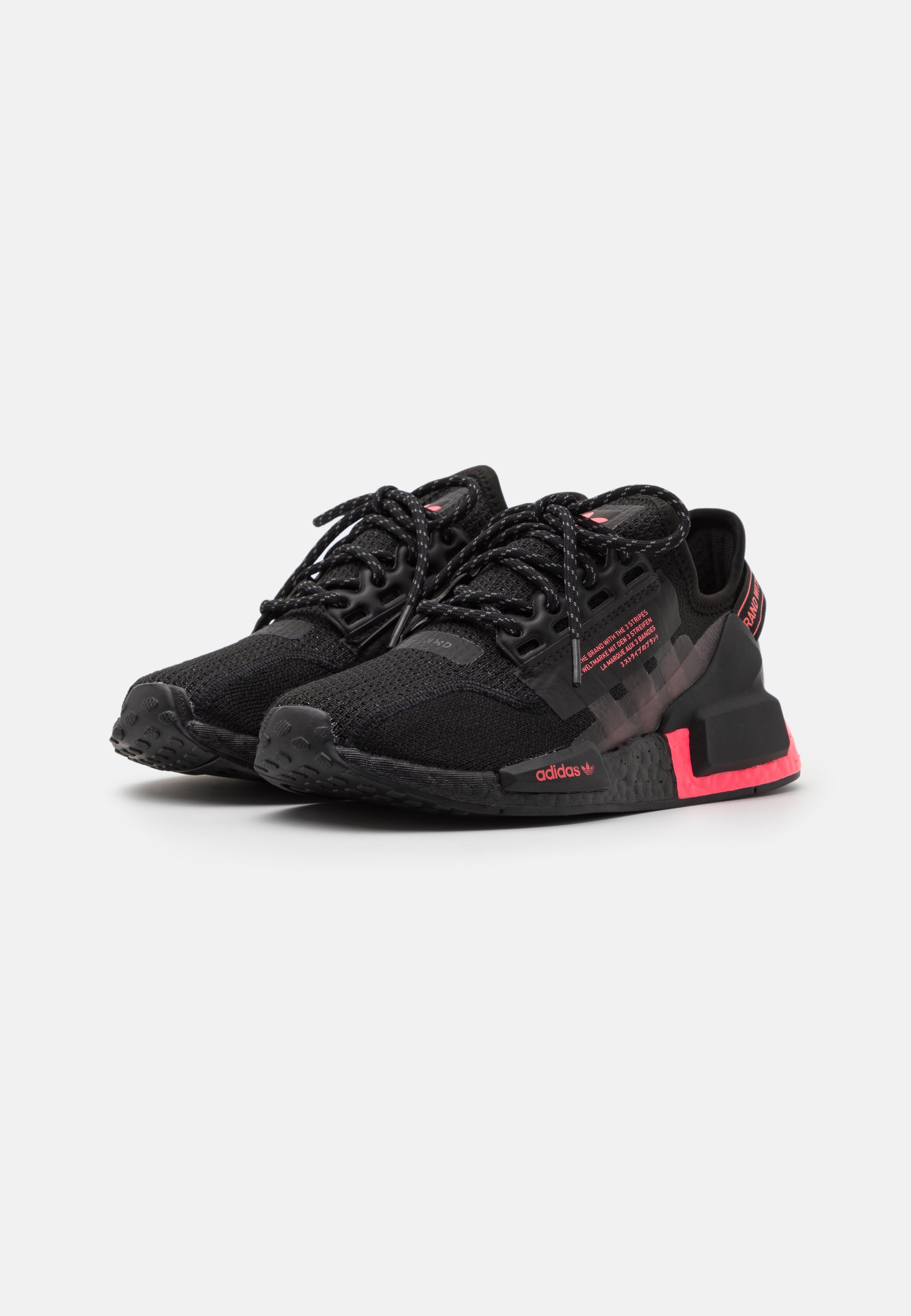adidas nmd r1 v2 black red