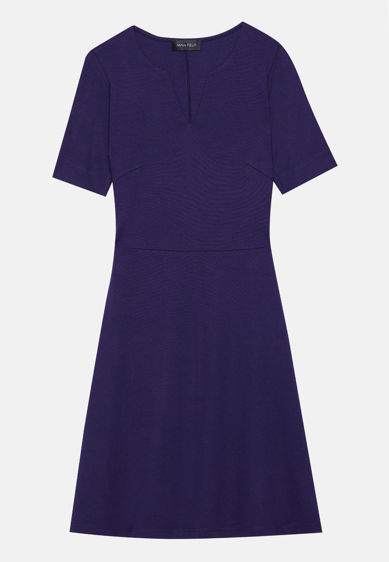Anna Field Jerseyjurk donkerblauw Anna Field Jerseyjurk donkerblauw