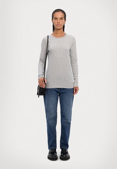 rag & bone THE SLUB TEE - Langærmet T-shirt - white