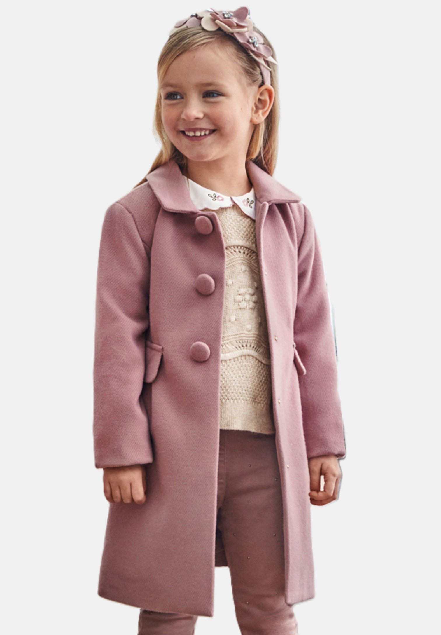 Mayoral Cappotto classico rosato/fuxia