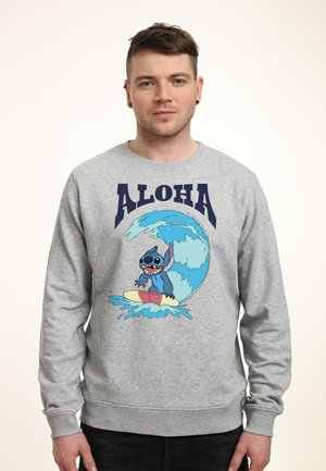 LILO & STITCH ALOHA STITCH - Sweatshirt - heather grey