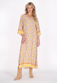 usha Denní šaty - yellow multicolor