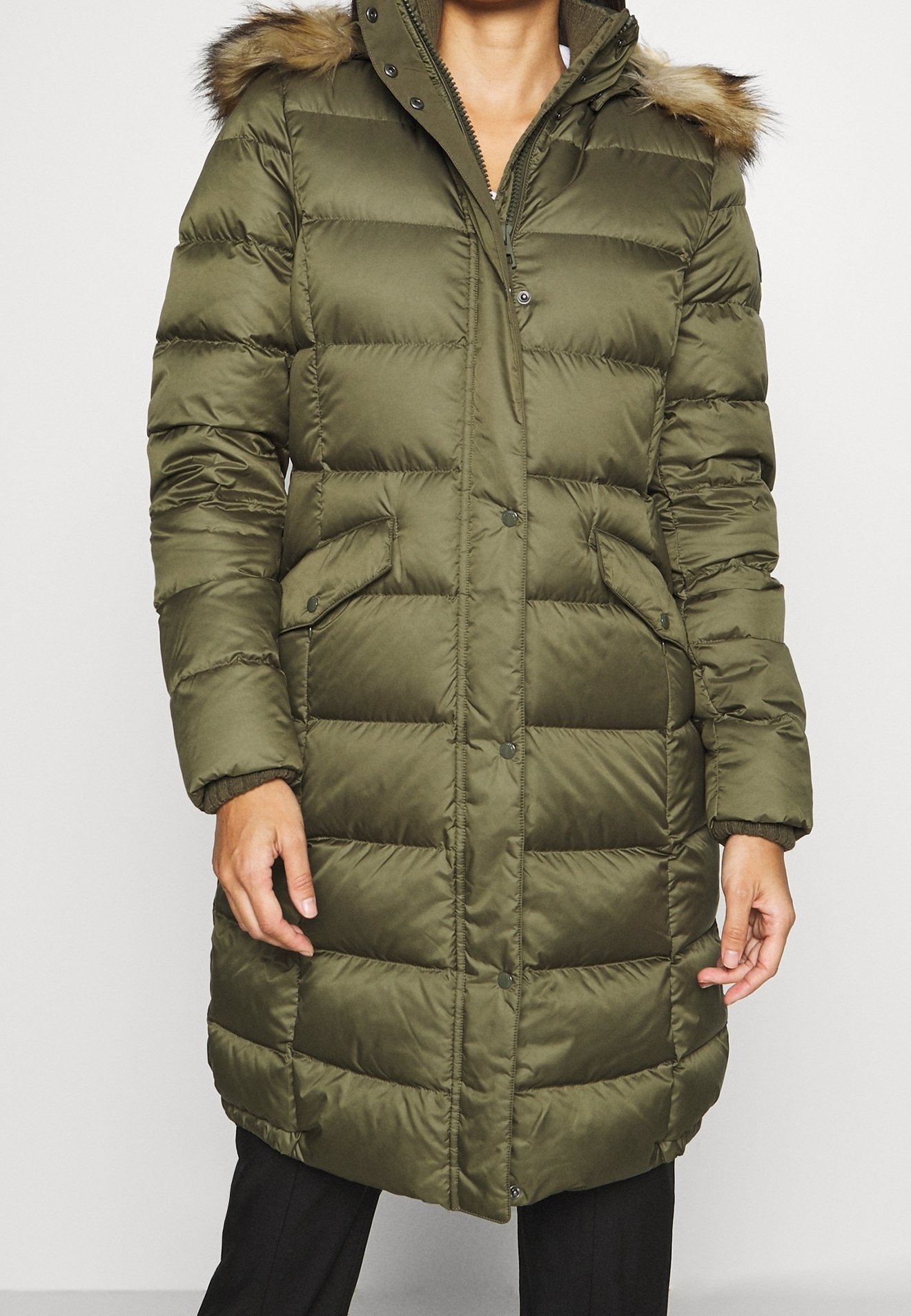 Coat Olive Marco Polo Puffa Coat Polo Denim Puffer Mantel Marco