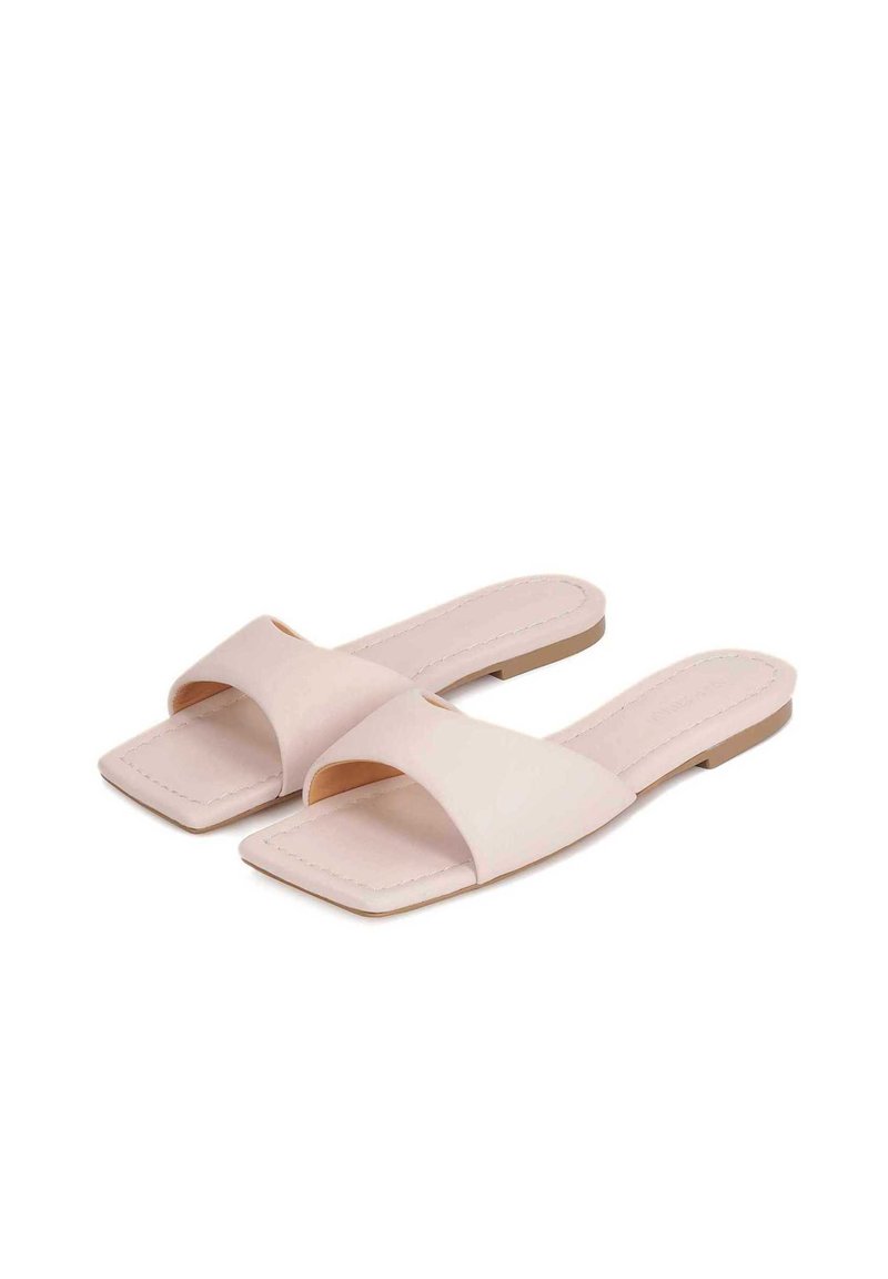 Damen Sneaker | Kazar Studio REBECA WITH SQUARE TOES Pantolette flach off white/offwhite - RG12854 Damen Sneaker | Kazar Studio REBECA WITH SQUARE TOES Pantolette flach off white/offwhite - RG12854
