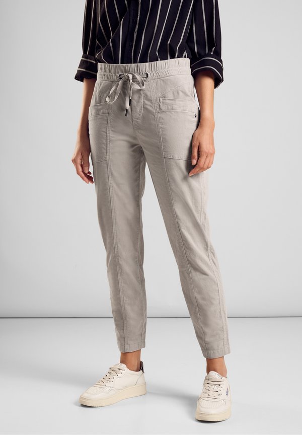 CASUAL FIT - Stoffhose - beige