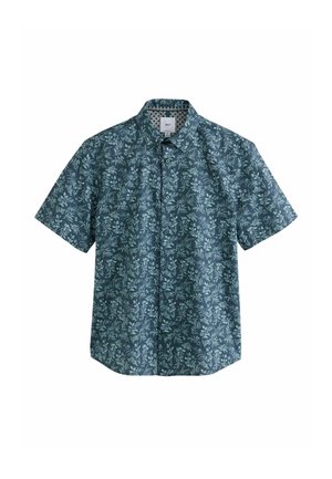Next, REGULAR FIT - SHORT SLEEVE SHIRT  . - Shirt - navy blue floral