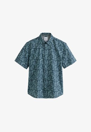 Next, REGULAR FIT - SHORT SLEEVE SHIRT . - Shirt - navy blue floral