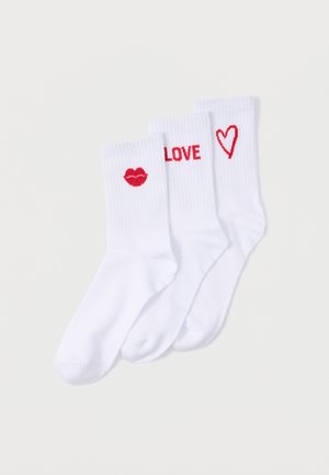 SANNI 3 PACK - Socken - bright white