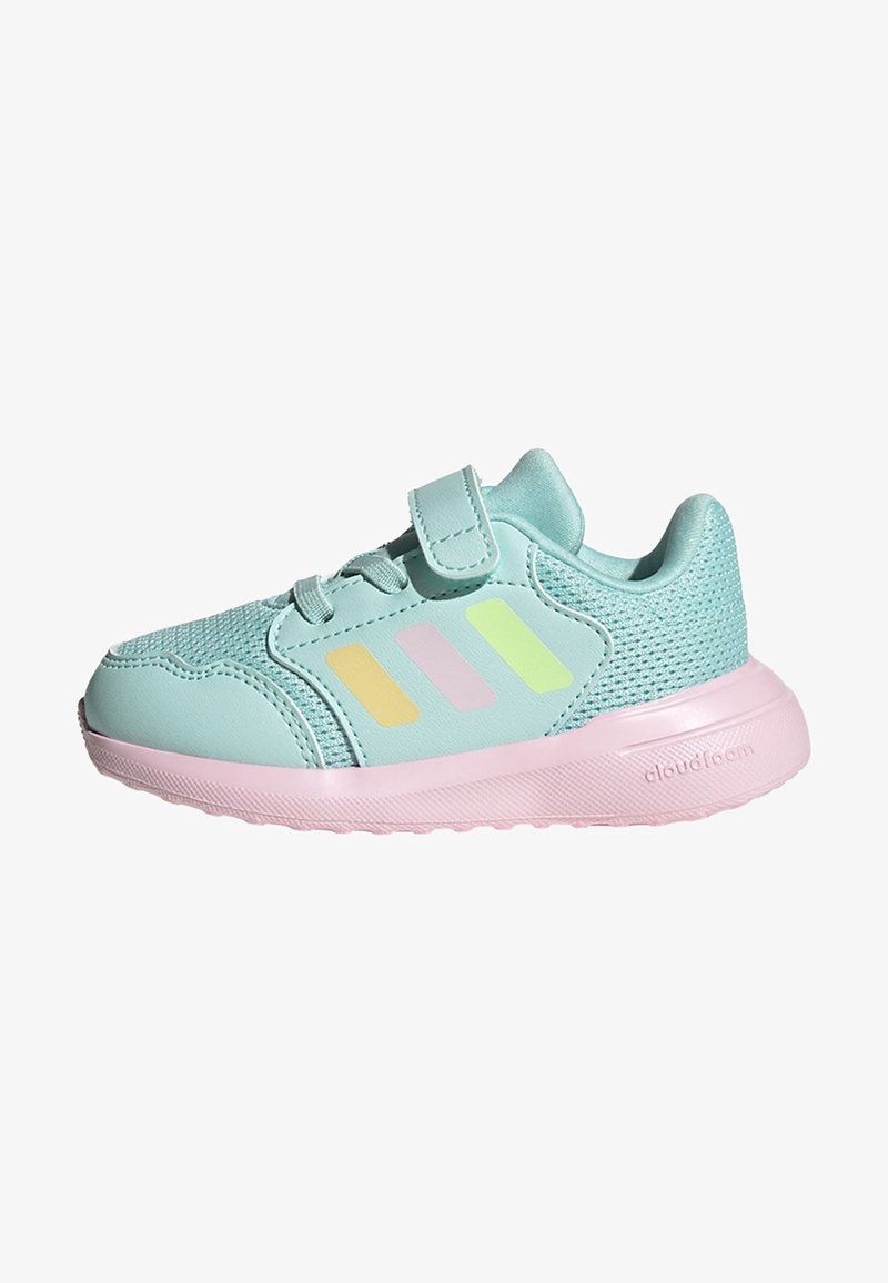 adidas Performance TENSAUR UNISEX - Silniční běžecké boty - semi flash aqua   orange tint   clear pink