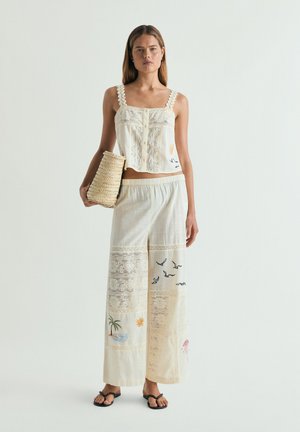 Scalpers, Pantalones - light yellow