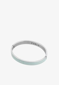 Pasirinkta, silver coloured and blue