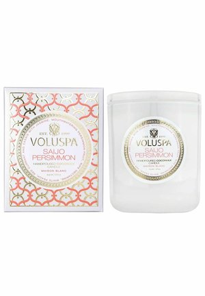 VOLUSPA CLASSIC CANDLE SAIJO PERSIMMON 269G - Duftlys - white