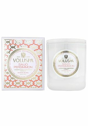 VOLUSPA CLASSIC CANDLE SAIJO PERSIMMON 269G - Doftljus - white