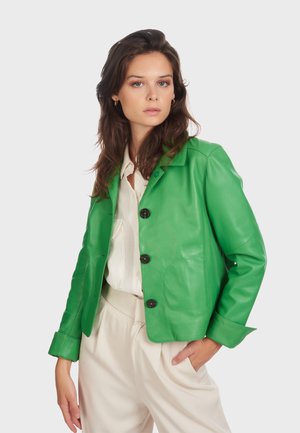 ROSALIE - Læderjakker - green