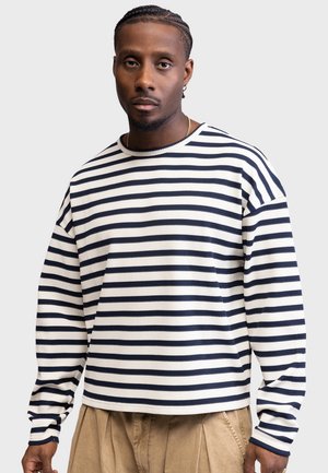 Redefined Rebel, LEWIS OVERSIZED FIT - T-shirt à manches longues - navy blazer