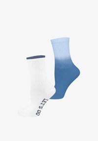 Unselected, blau weiss