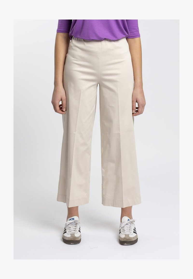 RAGNO SATIN POER - Pantaloni - beige