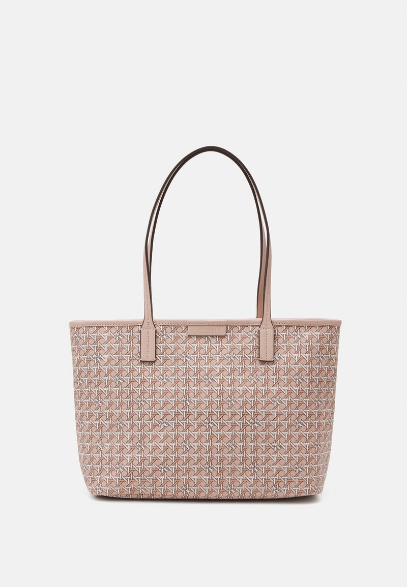Tory Burch SMALL BASKETWEAVE TOTE SET - Håndtasker - pink