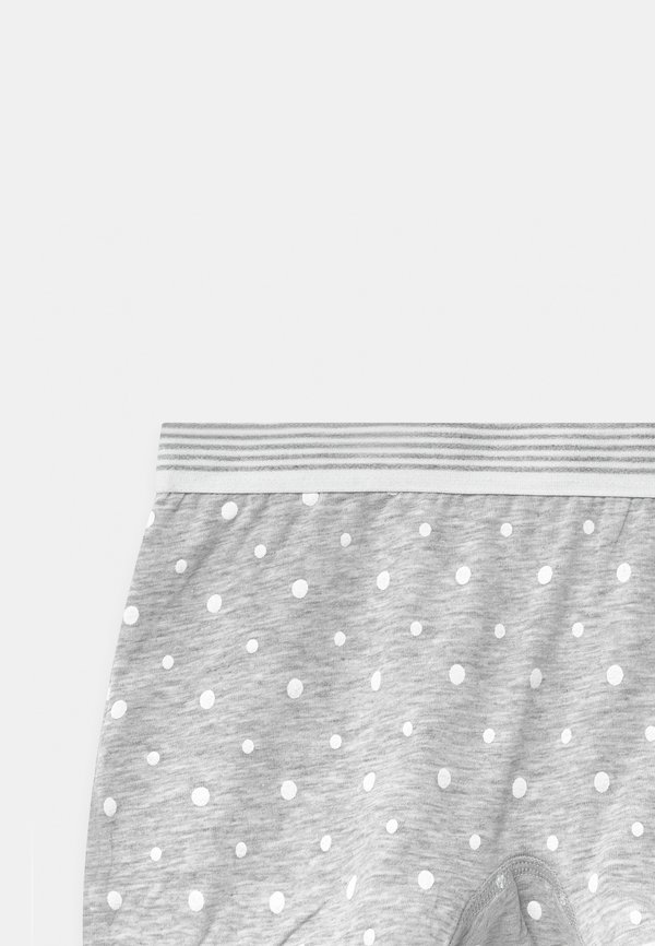 2 PACK - Pants - hellgrau melange3