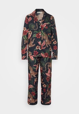 WOMENS LONG  - Pyjama set - navy