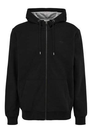 s.Oliver Sweatjacke - schwarz