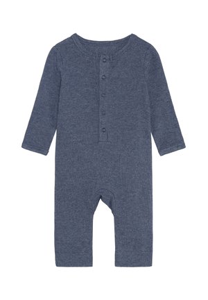 ROMPERS LONG SLEEVE MELANGE  - Buksedragter - vintage indigo melange