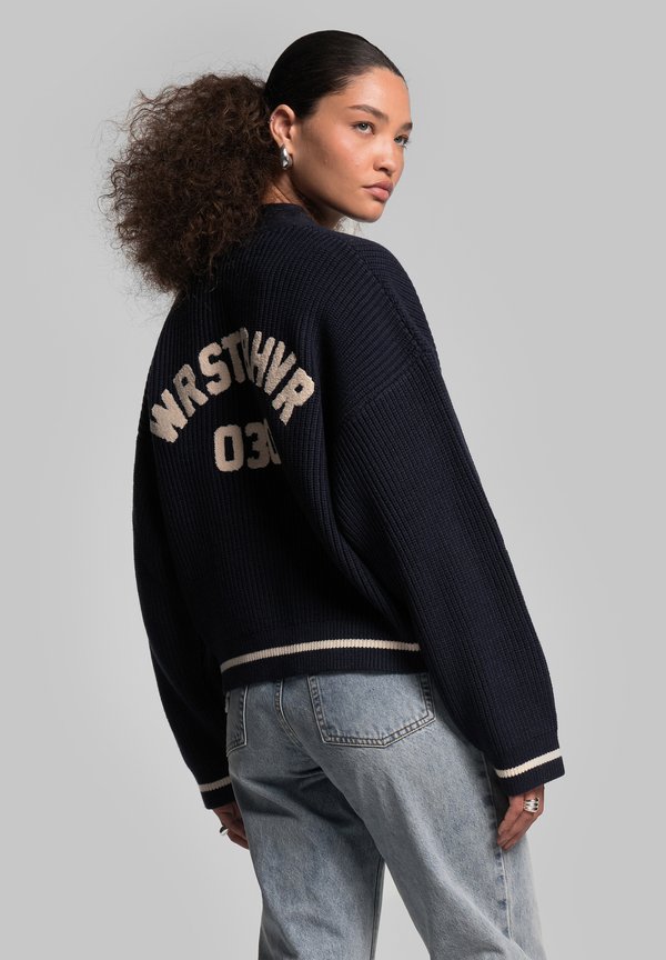 LAVO CARDIGAN - Strickjacke - dark sapphire