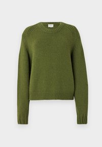 CREW NECK LONG SLEEVE - Πουλόβερ - army green
