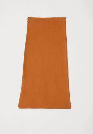 STUDIO ID SKIRT - Falda de tubo - camel