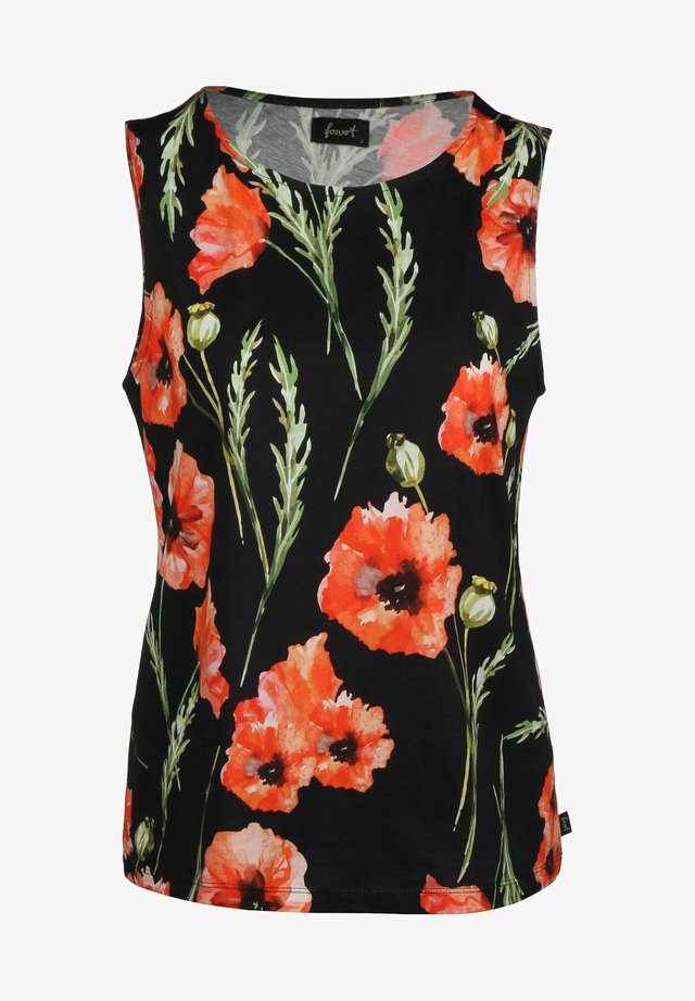 Toppe - black poppy